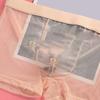 Men Boxers Breathable Elastic Mesh Low Waist Ice Silk Cooling Anti-septic See-through Men