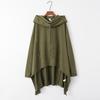 Fall/Winter Wish Amazon New Arrivals Women's Long Hooded Sweatshirt Solid Color