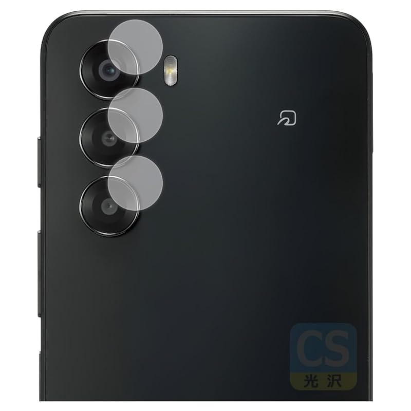 

PDA workshop nubia S 5G (A403ZT) correspondence Crystal Shield protection film [For camera lens] luster made in Japan