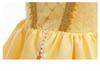Mädchen Halloween Verkleidung Cosplay langhaariges Prinzessinnenkleid Baby Weihnachtsgeburtstagsparty Kinderkleidung 3-10 Jahre