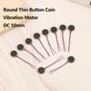 10 Teile/los Mini Vibrationsmotor Dc 3V 12000Rpm Flache Münze Taste-Typ Micro Dc Vibrationsmotor Für Mobile handy Pager Tablet
