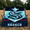 Go Team Kraken! Blanket Flannel Throw for Sofa, Indoor, Camping, Living Room, Office, Chair, And Bed Soft Birthday Gift