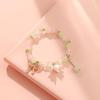 Lily of the Valley Butterfly Bracelet - Multi-Style Beaded Star & Moon Design