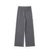 Herbst Neue 2024 frauen Hosen Beige Grau Schwarz Breite Bein Hosen Frauen Hohe Taille Baggy Hosen Frau Mode Sommer Büro hosen