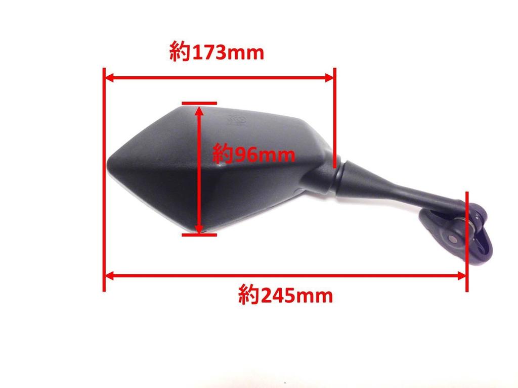Szmsmy Rear View Wing Mirror for Honda HYOSUNG GT125R GT250R GT650R GT6 CBR600 F4