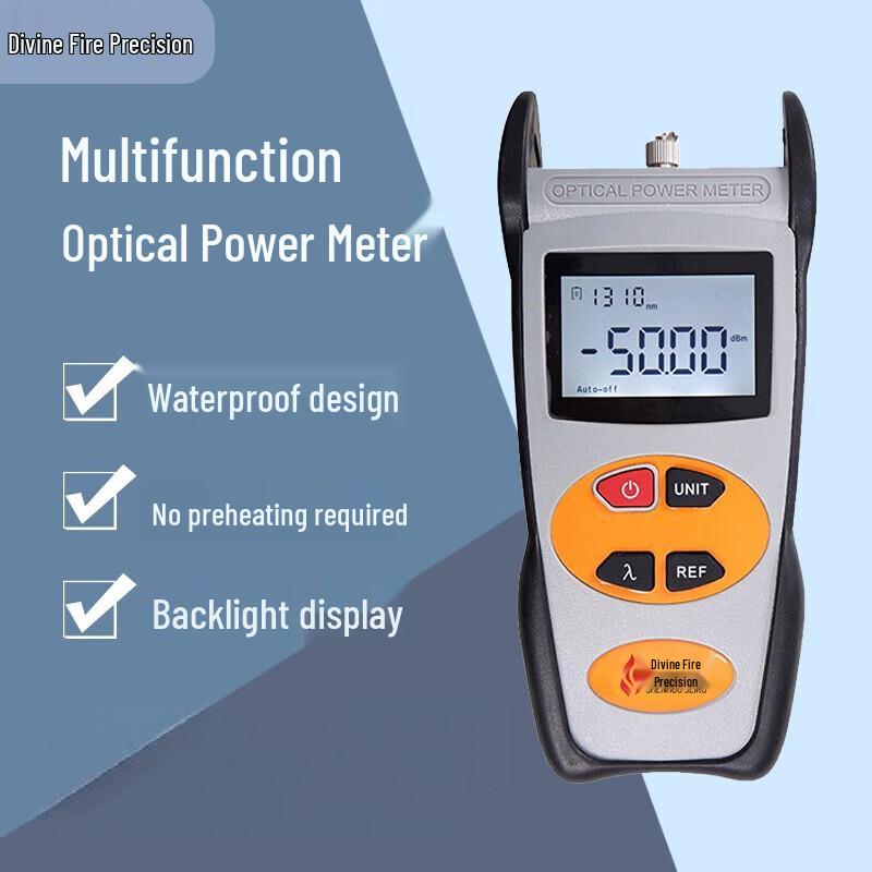 Mini High-Precision Fiber Optic Power Meter