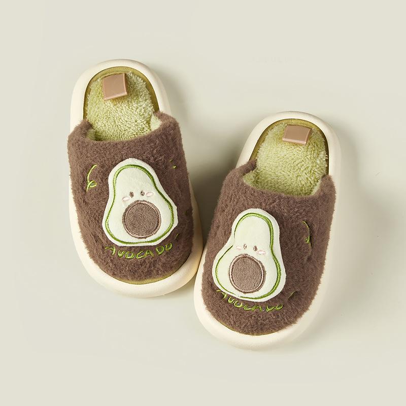 

Семейные тапочки Happy Mary из хлопка, толстые, съемные, нескользящие, теплые, детские тапочки, женские, пушистые, домашние тапочки 210 глубокая кофе