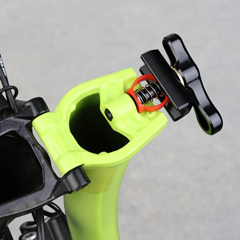 1/5Pairs Enhanced Hinge Clip Spring C-Buckle For Folding Bike Small Foldable Bike Rotating Handle Hardware Accessory