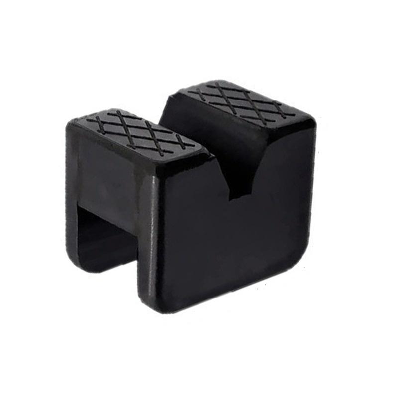 Universal Car Jack Rubber Pads Lift Jack Stand Pad Floor Slotted Car Jack Rubber Pad Frame Protector Adapter Jacking Tool