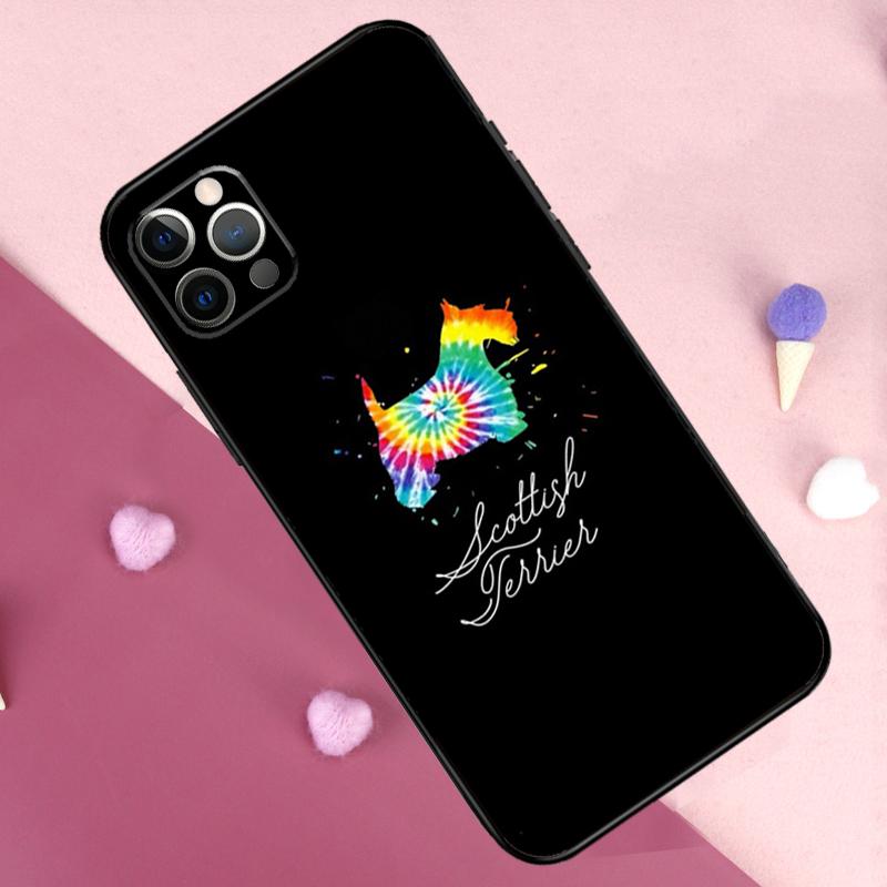 Westie Scottie Scottish Terrier Phone Case For iPhone 13 14 15 16 Pro Max Plus 11 12 Pro Max 7 8 X XS XR 12 13 Mini Cover