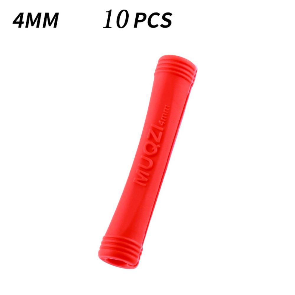 10pcs Wrap Guard Tubes Bike Cable Protectors Protective Sleeve Paintrubber Shift Brake Rubber Pipe Protector Cover Anti-friction