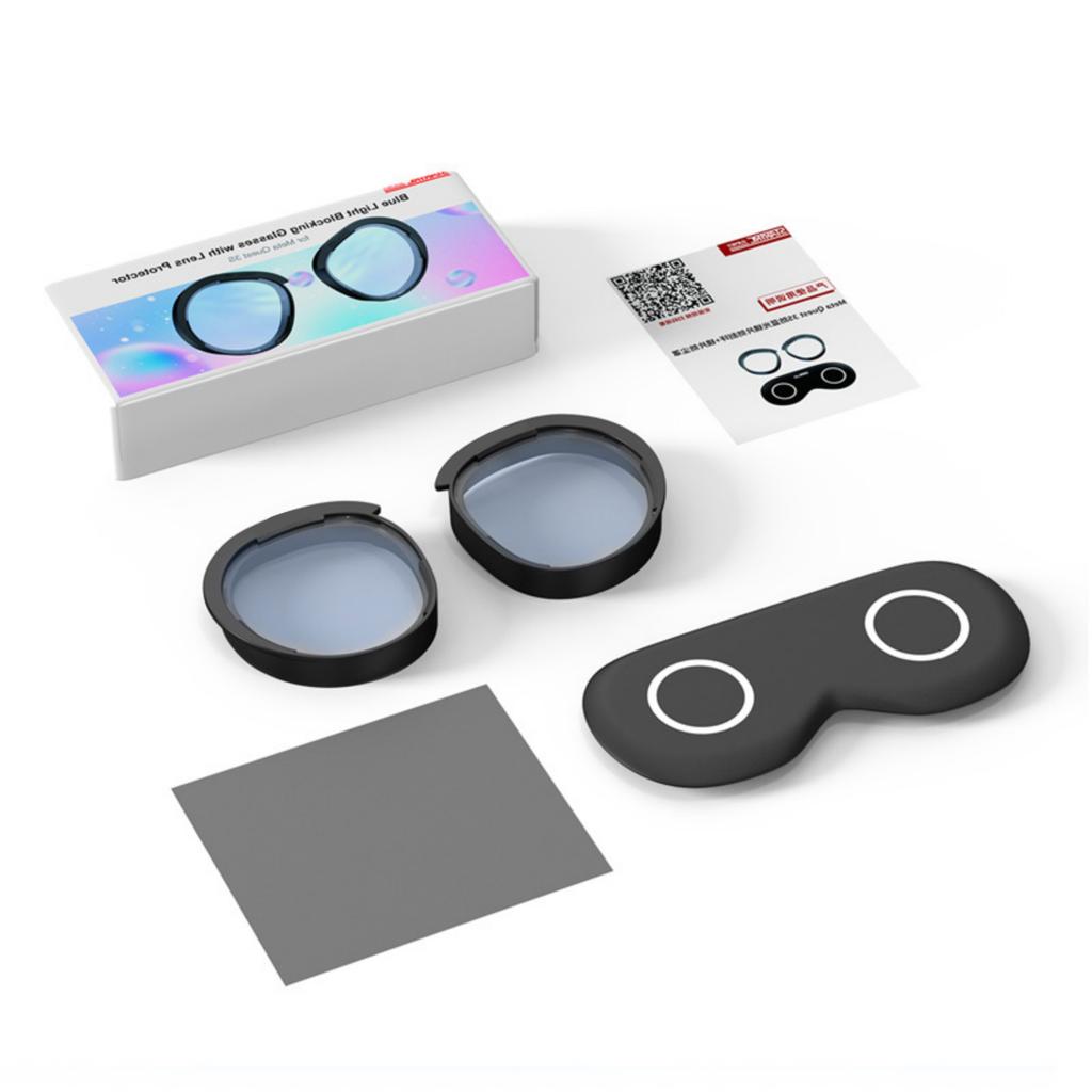 Lightweight Eye Protections Lens for MQ 3 VR Glasses Quick Changing Designs and Scratch Resistant Coating