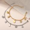 My Shape Shell Sea Starfish Anklets for Women Stainless Steel Jewelry Foot Bracelet Foot Chains Summer Beach Anklet Jewelry Gift