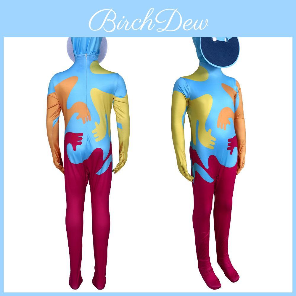 Poppy Playtime Unisex Game Cosplay Costume For Halloween Polyester Anime Roleplay Stage Performance
