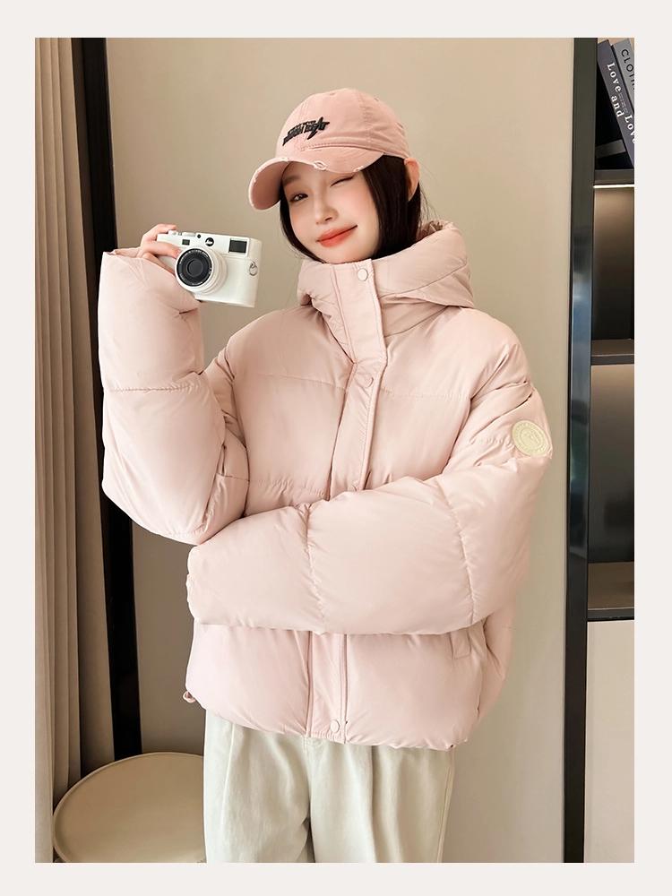 Women’s Short Hooded Windproof Thicken Warm Winter Jacket 4 Colors