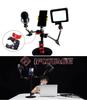 IFOOTAGE Camera Clamp Tripod Clamp with Screw and Super Clamp Compatible with Arms PC-01 Mount, 1/4" 3/8" Thread, GoPro/Camera/Light/Magic