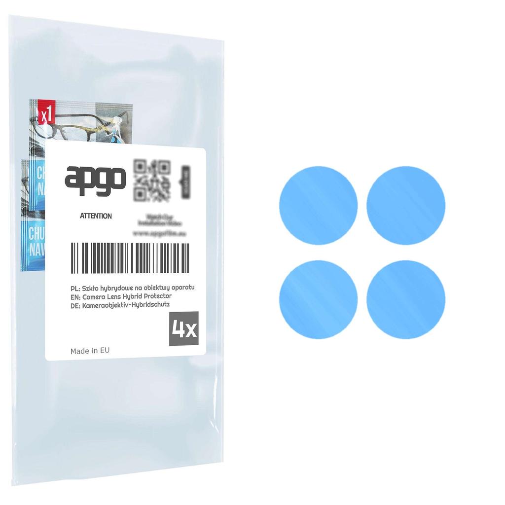 apgo 4x ochrana objektivu Ochranné hybridní sklo fotoaparátu pro Cubot C30, ochrana fotoaparátu, 9H ochrana objektivu fotoaparátu