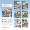 Watercolor Paint Set 12 Colors Beginner Portable Workbook With Pen Watercolor Painting Pen For Home Studio School College Travel