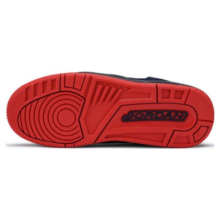 Jordan Courtside 23 Casual Outdoor Slip-Resistant Shock-Absorbing Durable Mid-Top Kids Sneakers Kids sneakers Black AR1002-400