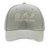 Triathlon  Sports Endurance  Themed Design Sandwich Baseball Cap