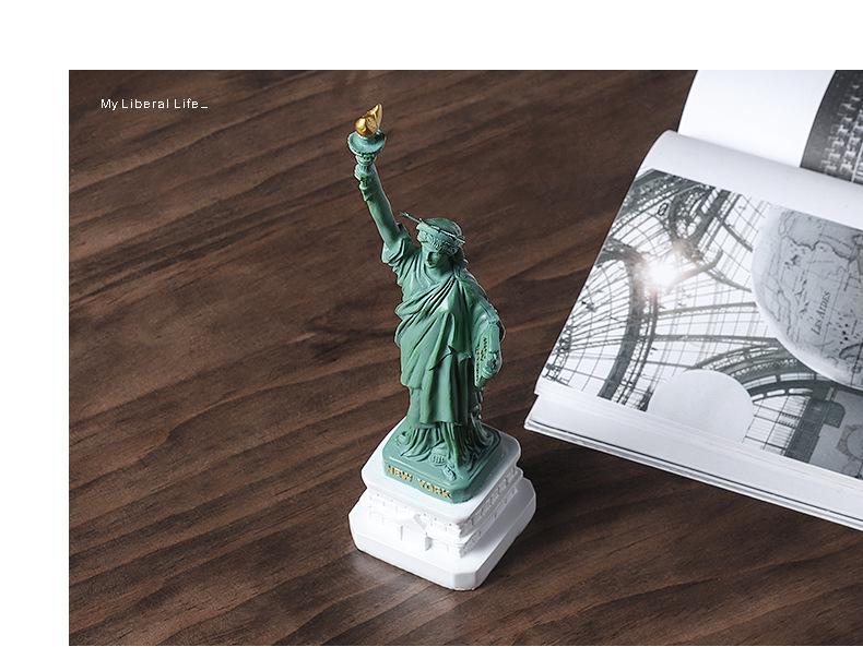 Statue of Liberty Resin Figurine for Home or Office Decor