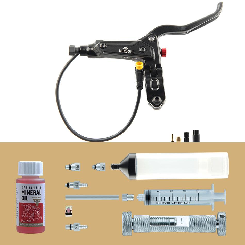 Brzdová páka s vypínačem 3pinová pro e-bike elektrické kolo Hallův motor hydraulické brzdy kola horské venkovní cyklistické příslušenství