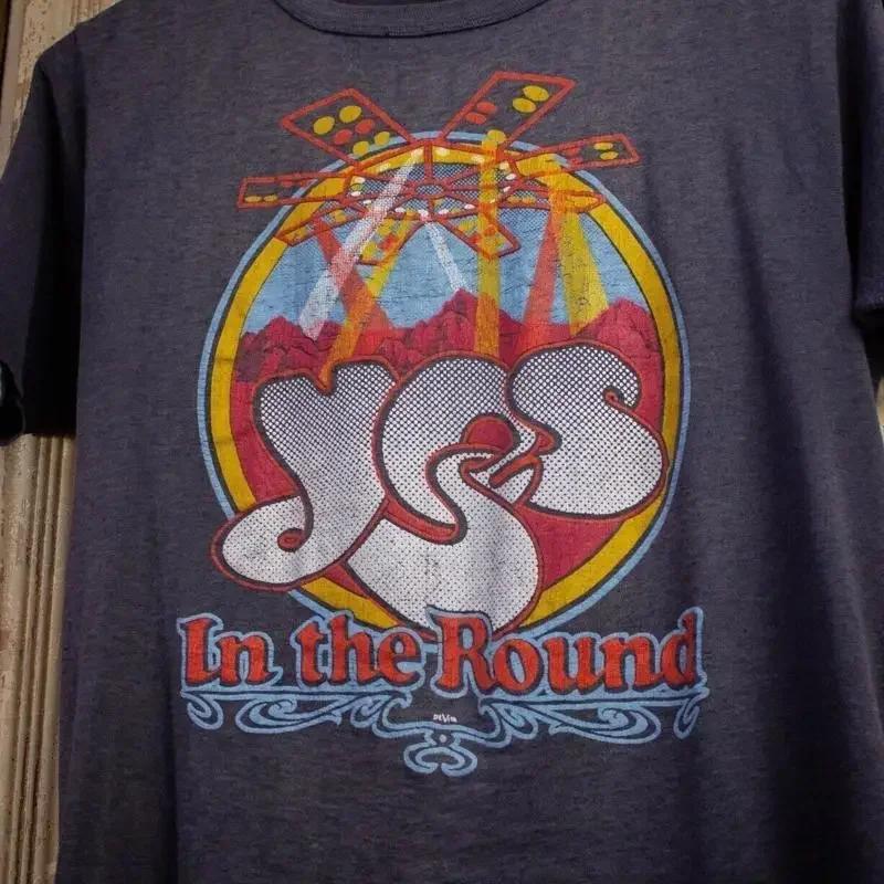 1978 Vtg Yes In The Round T Shirt For Fans