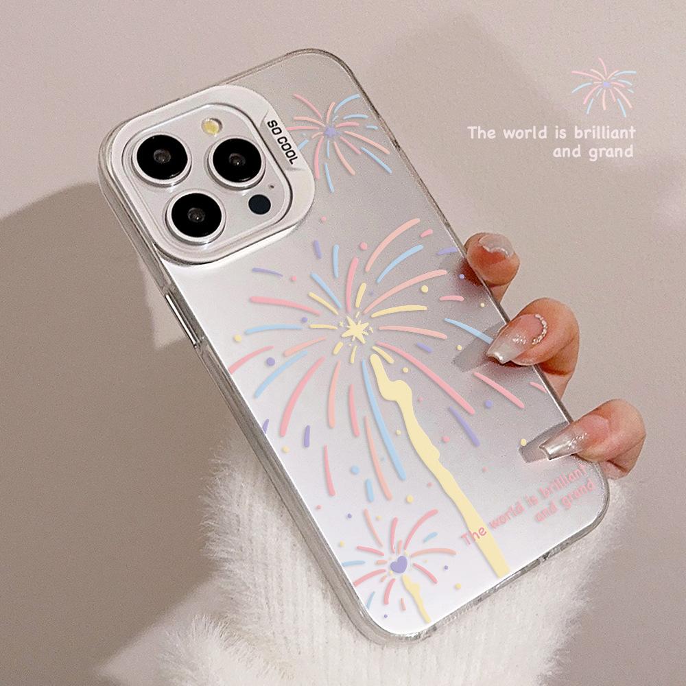 Creative Colorful Fireworks Phone Case for iPhone 17 iPhone 17 Pro Max