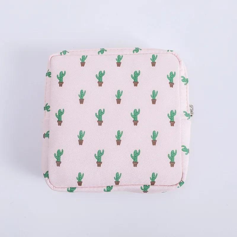 Borsa per Custodia Salvasanitari e Tamponi da Donna Pochette Trucco Carine con Zip Organizer da Donna per Cosmetici, Rossetto, Chiavi, Auricolari, Cavi Dati