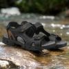 Men's Sandals In Summer Fashion Lightweight Casual Leather Shoes Large Size Sandals for Men