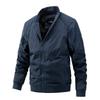 Jachete bomber pentru bărbați Jachete de sport casual, toamnă, iarnă, jachetă militară Îmbrăcăminte de îmbrăcăminte Jachetă de vânt ușoară pentru zbor, golf, haină cu fermoar cu buzunar pentru bărbați