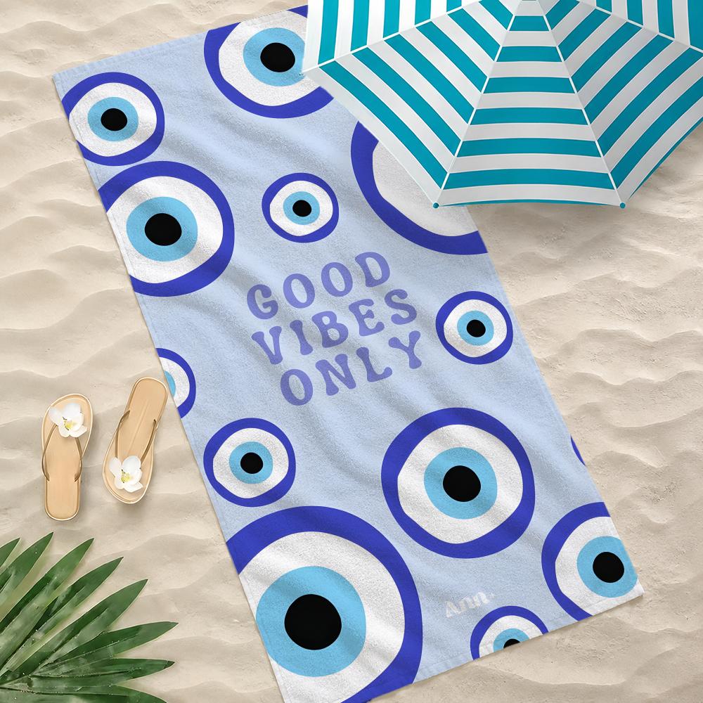 Evil Eyes Bath Towel Towel Soft Pool Gift For Travel Gym Shower Camping Quick Dry Sports Large Beach Towels
