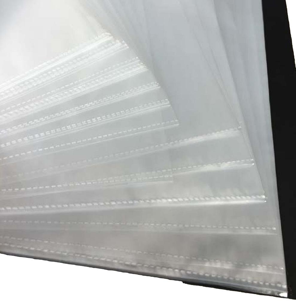 Aloala Sheet Music Storage Clear File A4 Set for and Music 40-Piece Piano, Band