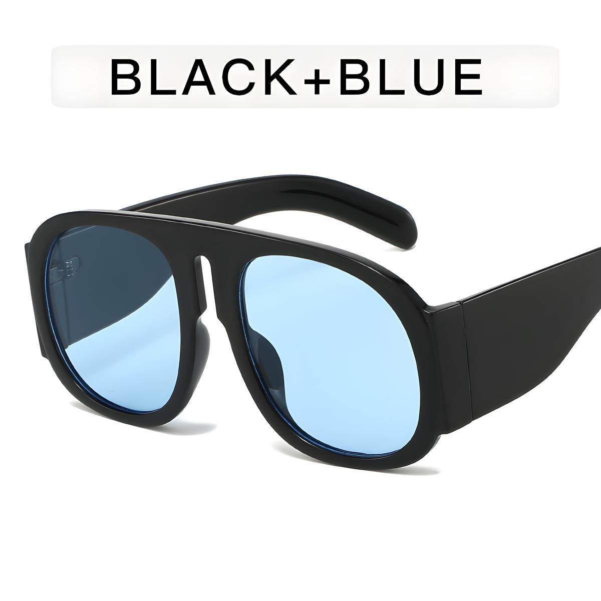 

1pc Style Oversized Gradient Color Fashion Fashion Glasses Fashion Glasses Women Ladies Shades Beach Accessories Vintage Y2k
