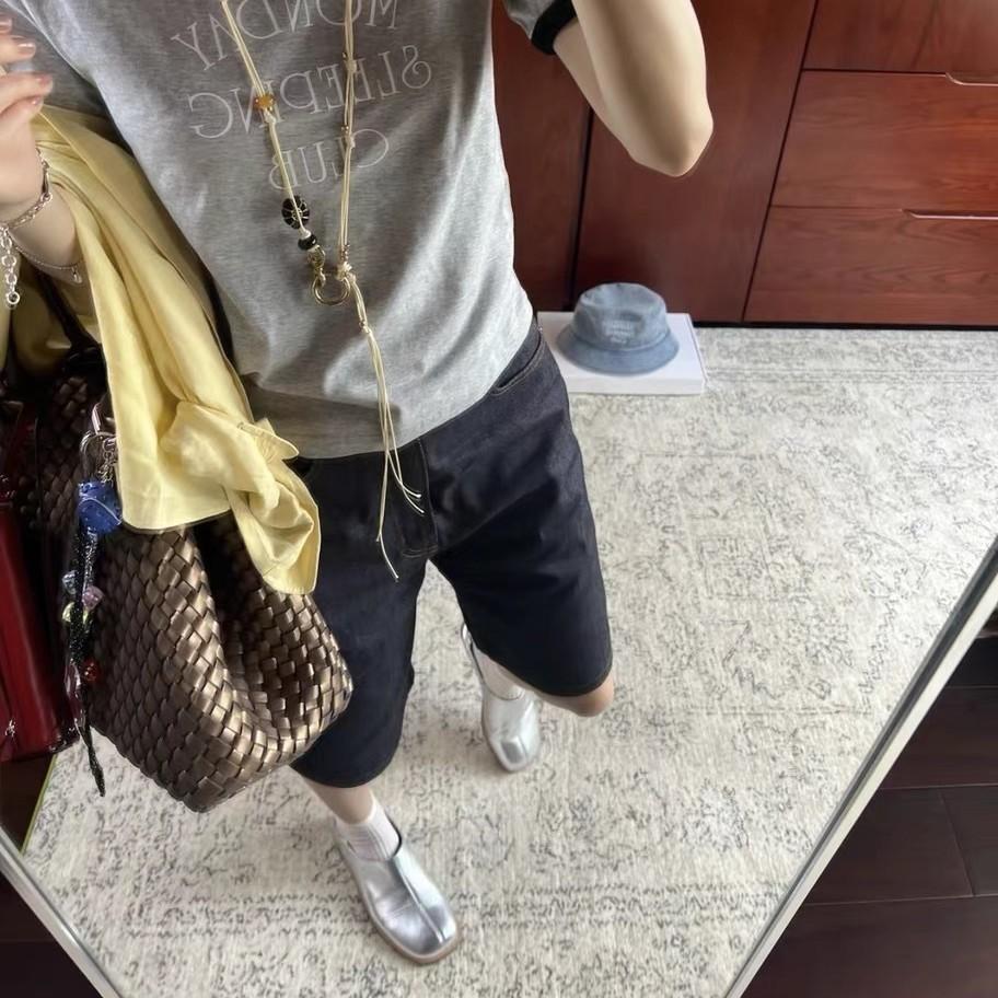 Leather retro square head flat bottom monk small leather shoes women's spring and autumn new versatile two-wear stepping heel loafers single shoes