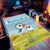 Puffin Rock poster Carpet Rug for Living Room Bedroom Home Sofa Decoration,Kids play Nonslip Floor Mat