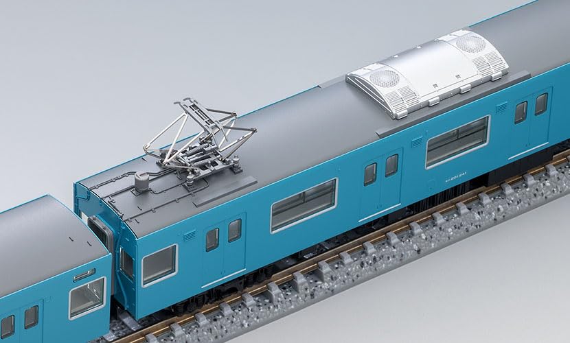TOMIX N-Spur JR 201 Serie JR West 30N Aktualisierter Zug Himmelblau Set Modellbahn 98855