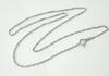 and Me Jewelry Pure Platinum Certification Mark Necklace Chain Screw Type [You Box] (Pt999) (Mint Included) (45cm)