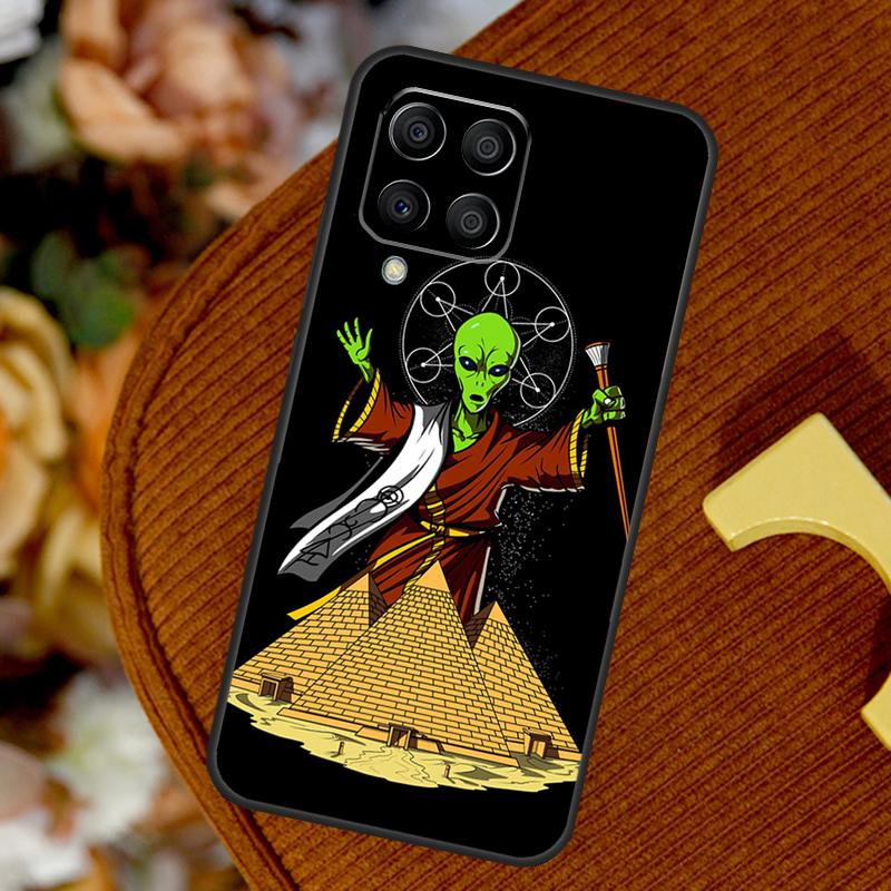 Space Alien Magic For Samsung Galaxy M32 M52 M12 M55 M15 M13 M23 M33 M53 M20 M21 M51 M34 M54 M30s M31s Case