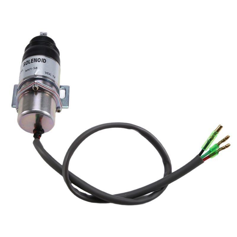 A58X-MV1-58 For Isuzu Engine Compatible 12V Shut Off Solenoid Part Numbers 8-94453341-0 894453-3411 Fits For 3KC1 4JG1