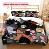 Naruto Anime Pillowcase & Duvet Cover, Ninja Themed Home Bedding for Bedroom Decor, Perfect Gift for Anime Lovers