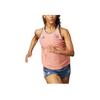 Adidas Logo Sleeveless Round Neck Vest Women Tops Pink IS9562