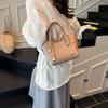 Textured Bag Women's New Autumn Tide Is Now Popular Vegetable Basket Bag Fashion Shoulder Messenger Bag