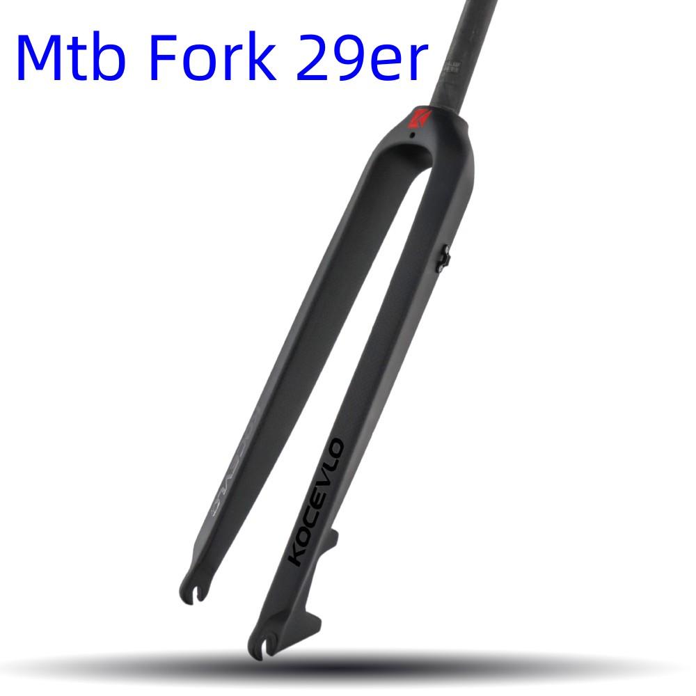 Mtb 29 Frame 700C Carbon Fork Mountain Bike Fork For Bicycle Rigid Fork 29er/27.5/26 Framework Bicycl Accessories Pieces 29er mtb fork carbon