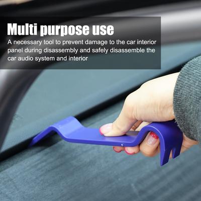 5 buc Kit de scule pentru îndepărtarea garniturii audio auto, anti-zgârieturi, aplicabil pentru panoul ușii mașinii și tabloul de bord audio