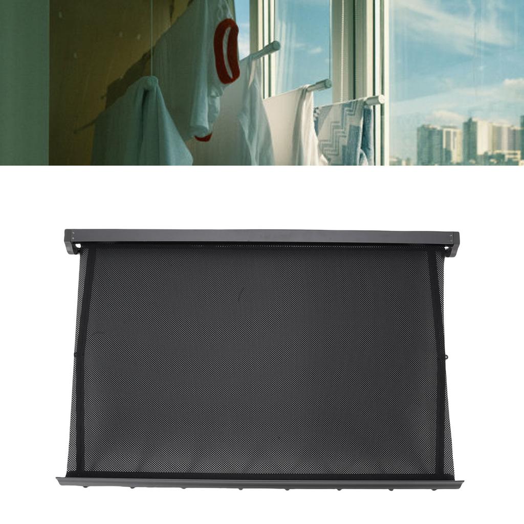 Wall Mounted Clothes Drying Rack 23.6 Inch Retractable   Laundry Drying Mesh Net for Laundry Room Bathroom