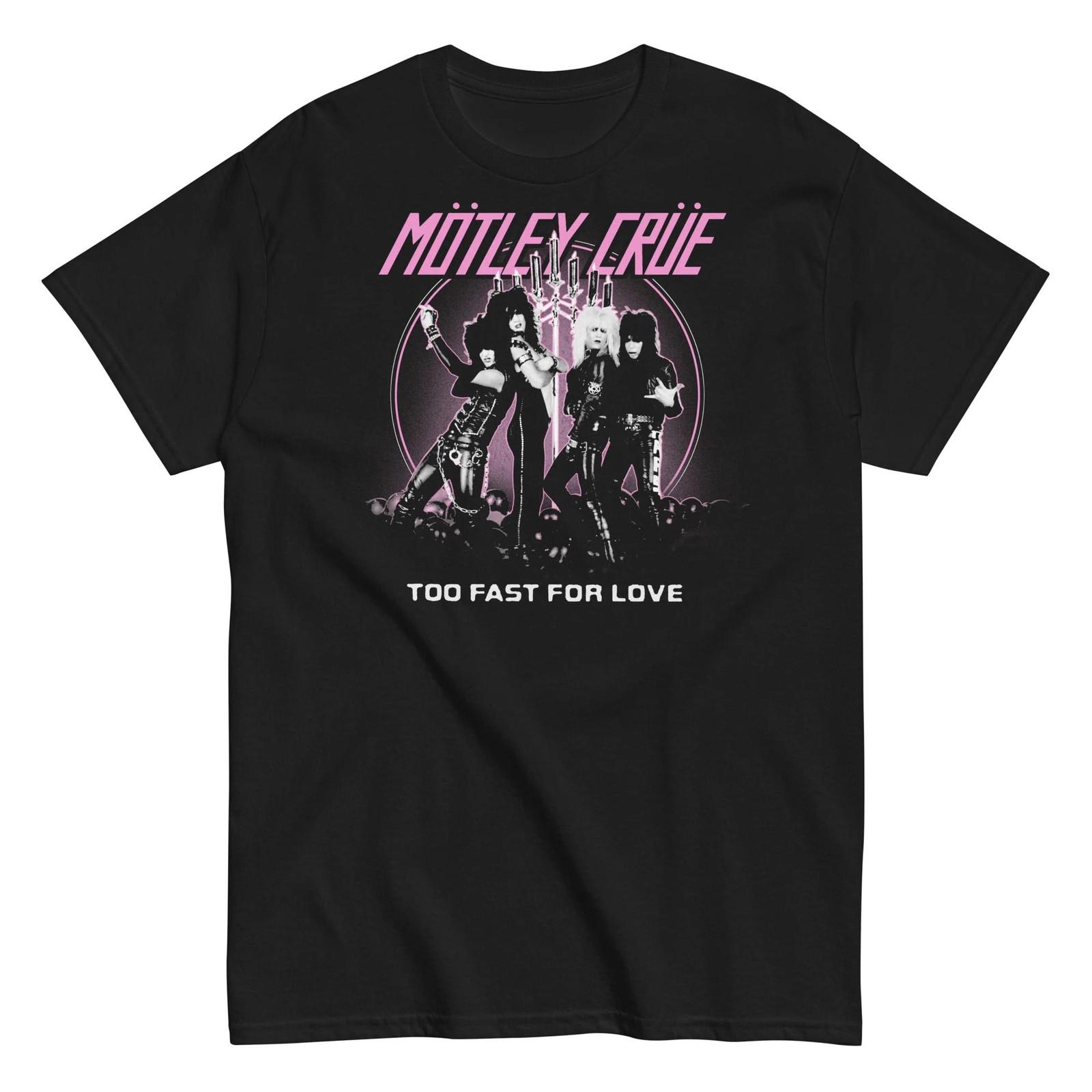Motley Crue - Too Fast for Love T Shirt XXXL
