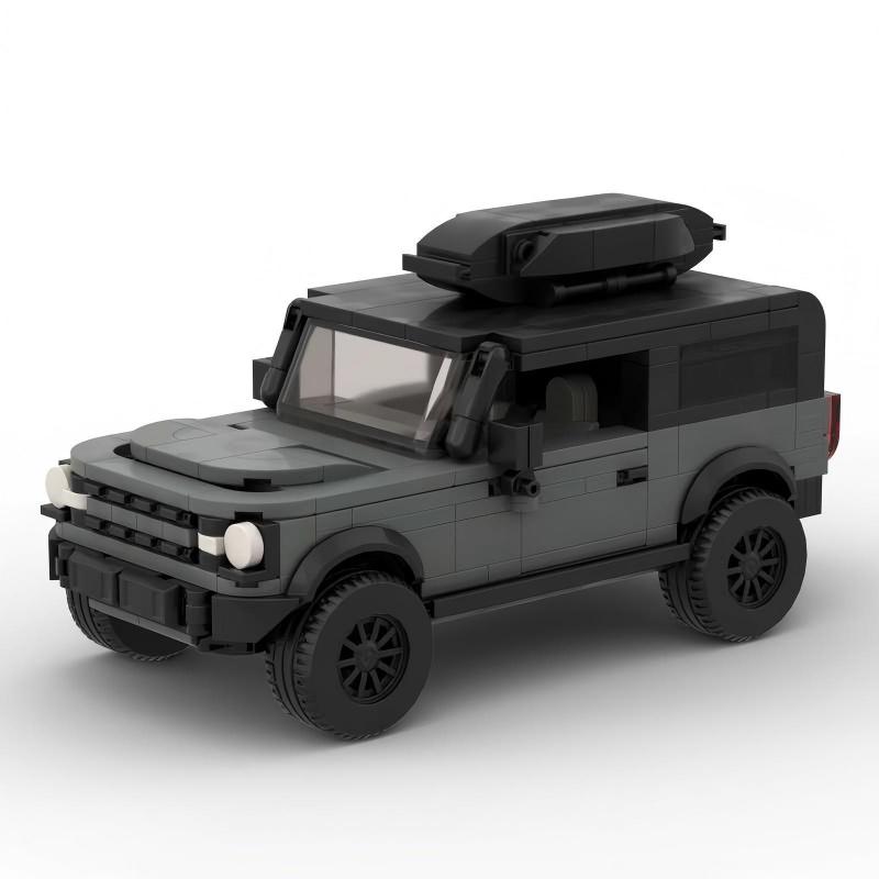 MOC Small Particle Building Blocks Off-Road Vehicle Model DIY Assembly Bricks Toy Gift For Boys