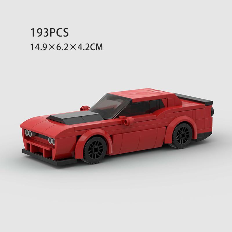 MOC Racing Sports Car Vehicle City Speed Champion Racer Technique Building Blocks Brick Set Supercar Kids Toys Boys Gifts NSX