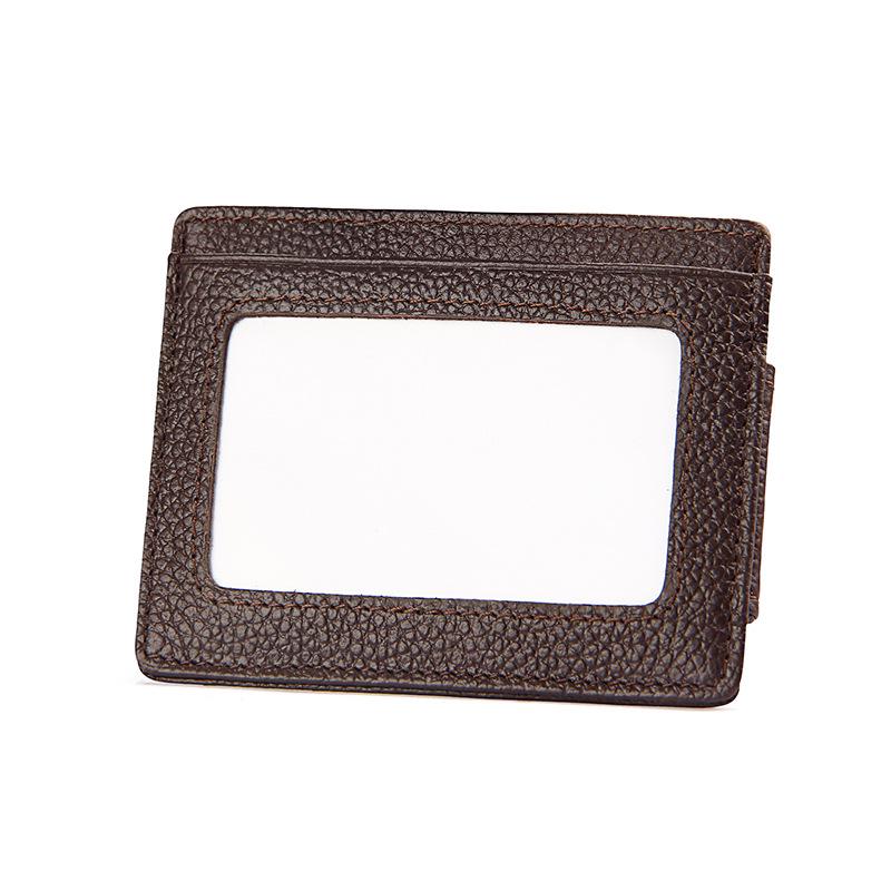 Money Clip, Front Pocket Wallet, Leather RFID Blocking Strong Magnet Thin Wallet